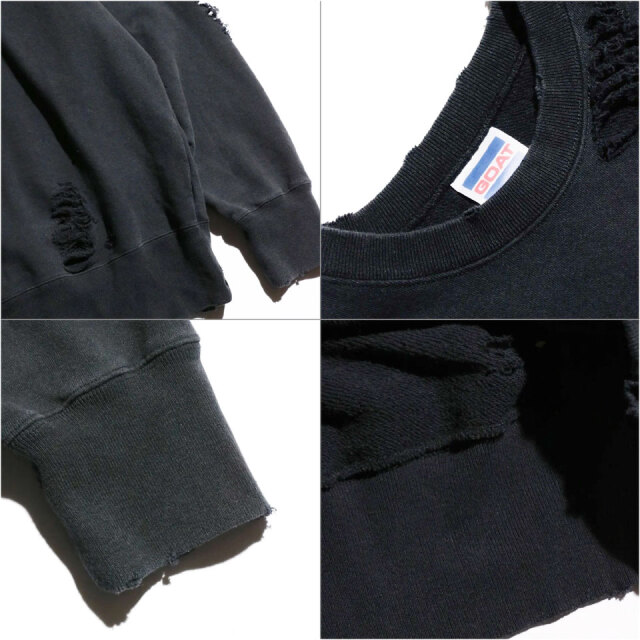 THRIFTY LOOK / WORN-OUT CREW SWEAT