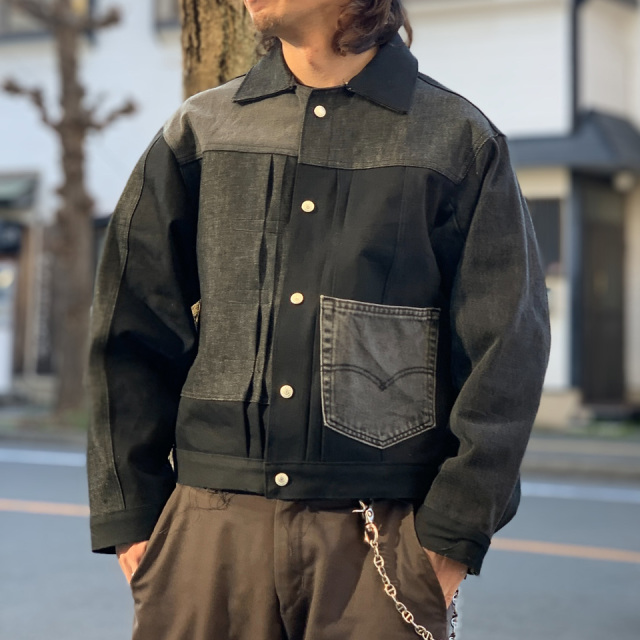 THRIFTY LOOK / LEVI'S REMAKE PLEATS JACKET