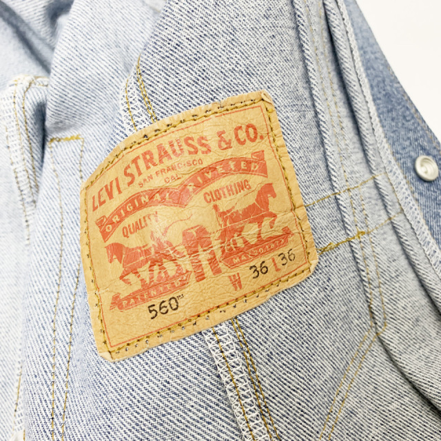 Sale☆Vintage☆Levi’sリメイクデニムジャケット THRIFTY LOOK / LEVI'S REMAKE PLEATS JACKET