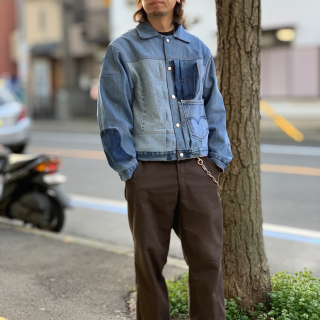 THRIFTY LOOK / LEVI'S REMAKE PLEATS JACKET
