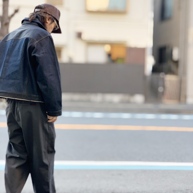 THRIFTY LOOK / LEVI'S REMAKE PLEATS JACKET