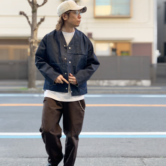 THRIFTY LOOK / LEVI'S REMAKE PLEATS JACKET