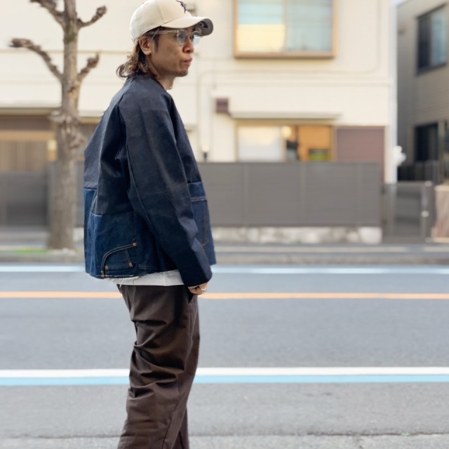 THRIFTY LOOK / LEVI'S REMAKE PLEATS JACKET
