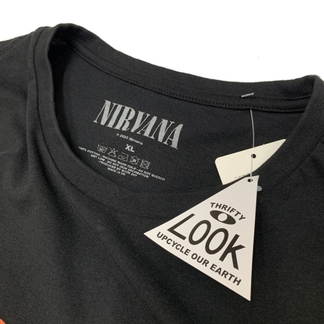 THRIFTY LOOK / NIRVANA HEART OF FLOWERS S/S TEE