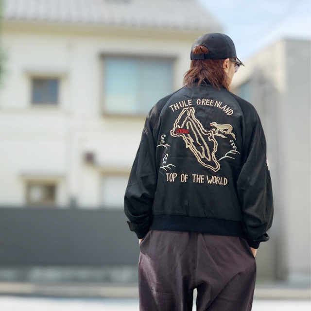 ジャケット・アウター THRIFTY LOOK/ SOUVENIR GREENLAND BLOUSON THRIFTY LOOK / SOUVENIR GREENLAND BLOUSON