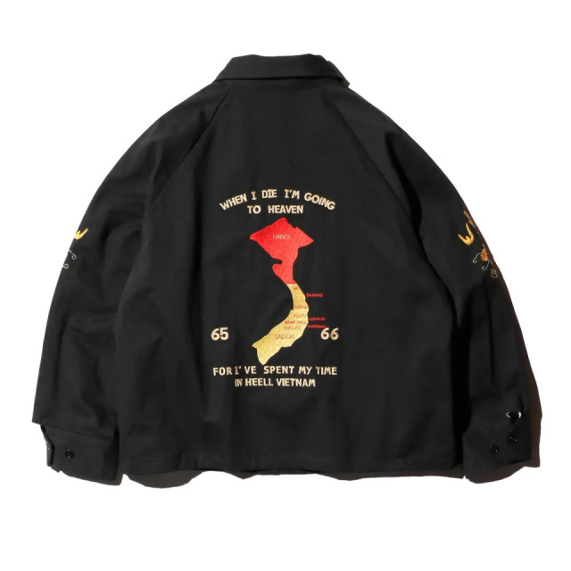 THRIFTY LOOK / SOUVENIR VIET-NAM 1965 JACKET COTTON TWILL