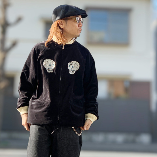 THRIFTY LOOK / SNAKE & SKULL SOUVENIR SHORT JACKET