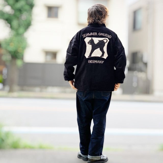 THRIFTY LOOK / GERMANY SOUVENIR PADDED JACKET