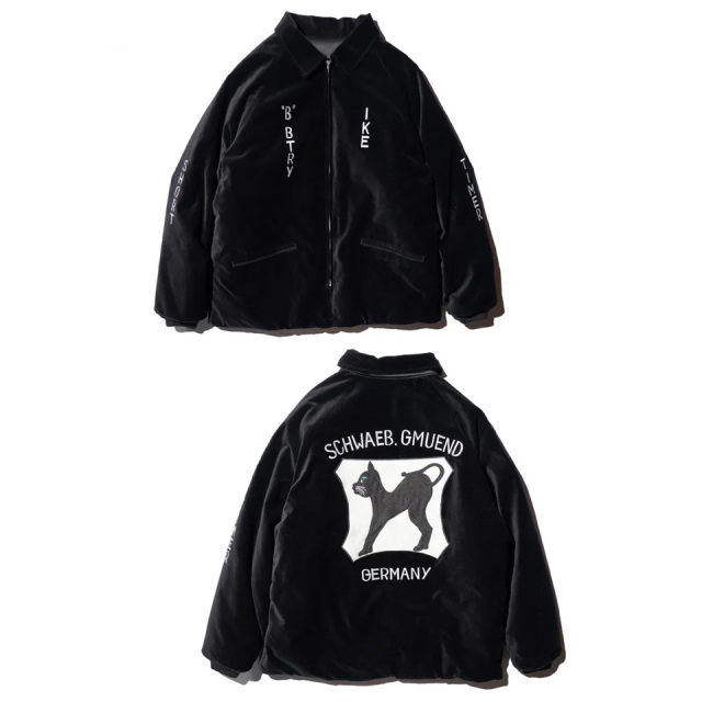 THRIFTY LOOK / GERMANY SOUVENIR PADDED JACKET