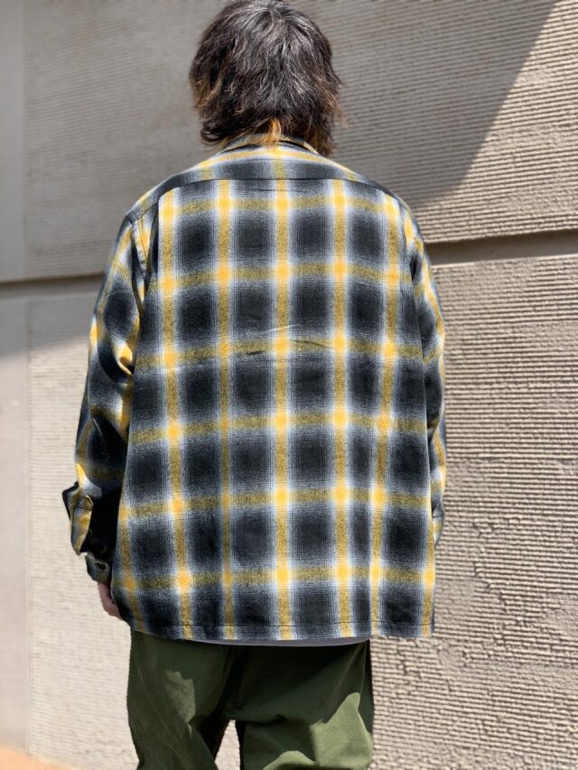 TOWN CRAFT / OMBRE W-FLAP 50S ROOP COLLAR SHIRTS
