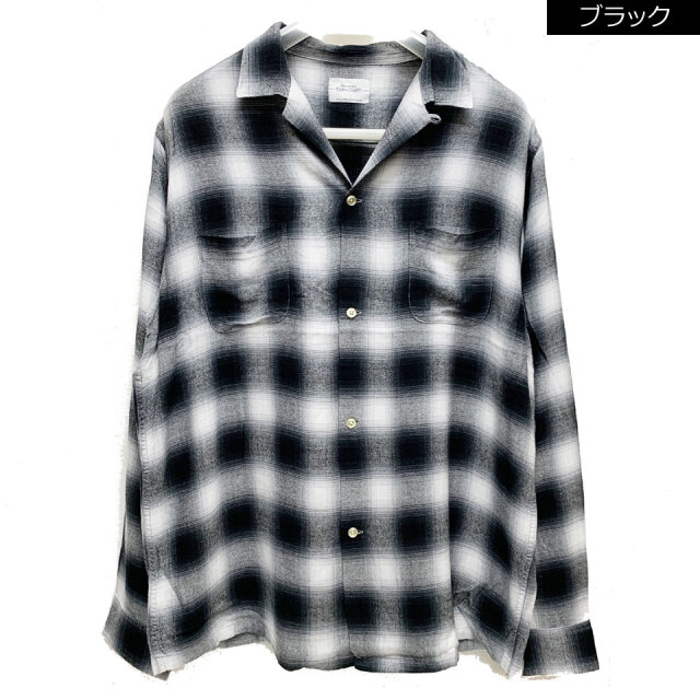 TOWN CRAFT / OMBRE 60S LOOP COLLAR SHIRTS 