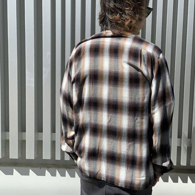 TOWN CRAFT / OMBRE 60S LOOP COLLAR SHIRTS 