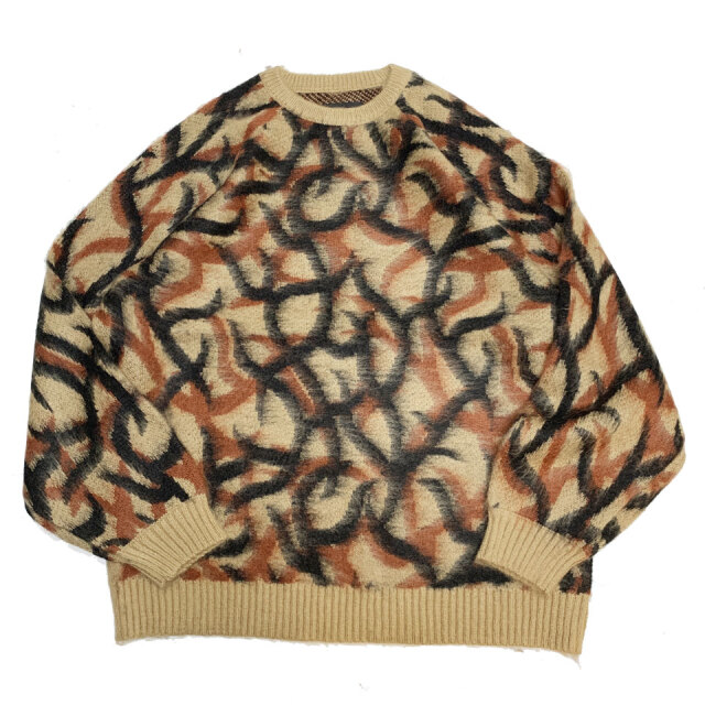 TOWN CRAFT / SHAGGY RAGLAN CREW SWEATER