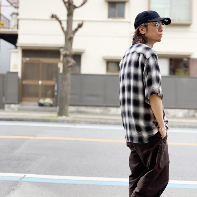 SEAN TOWN★大人気♪CHECK OVERFIT SHIRT_3色 Towncraft×US/Ombre Checked L/S Cotton Shirt（タウンクラフト