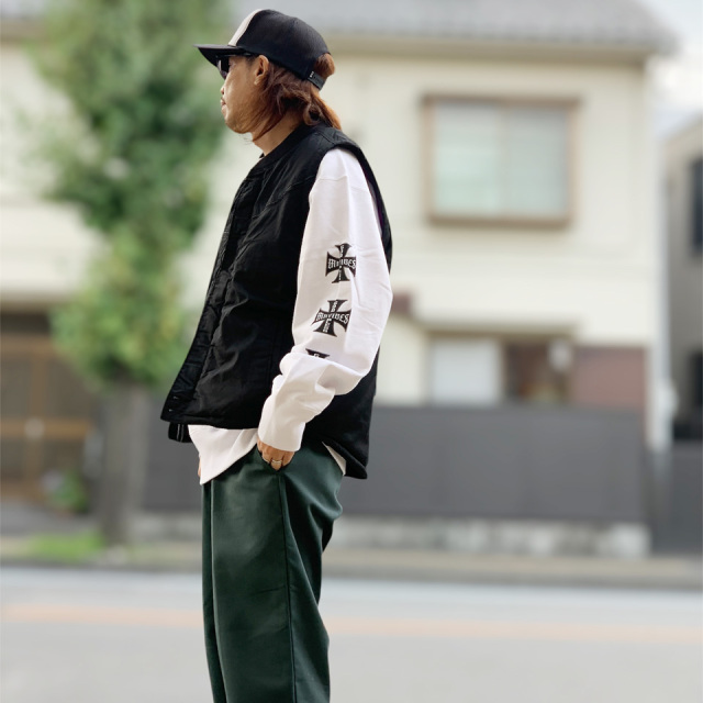 TOWN CRAFT / BLACK DERBY STYLED VEST