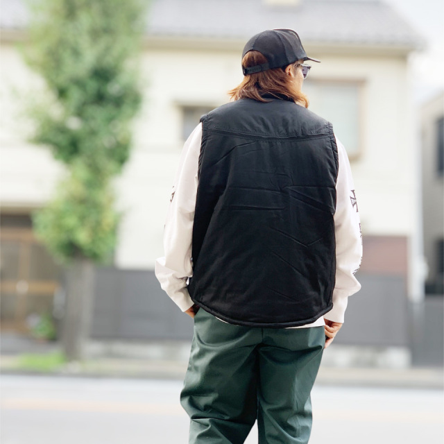 TOWN CRAFT / BLACK DERBY STYLED VEST