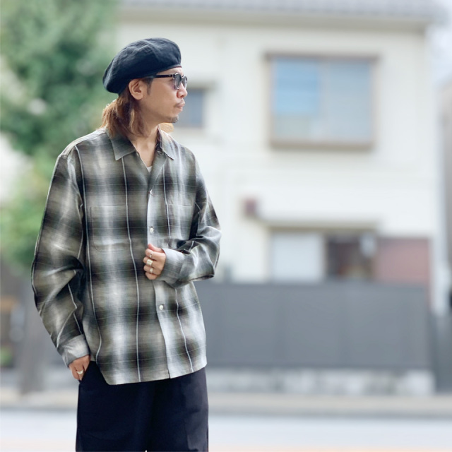 TOWN CRAFT / 60S OMBRE PLAID SHIRT MADE IN JAPAN
