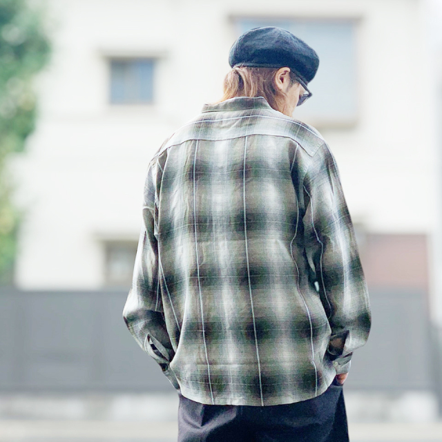 TOWN CRAFT / 60S OMBRE PLAID SHIRT MADE IN JAPAN