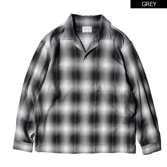 TOWN CRAFT / 60S OMBRE PLAID SHIRT MADE IN JAPAN