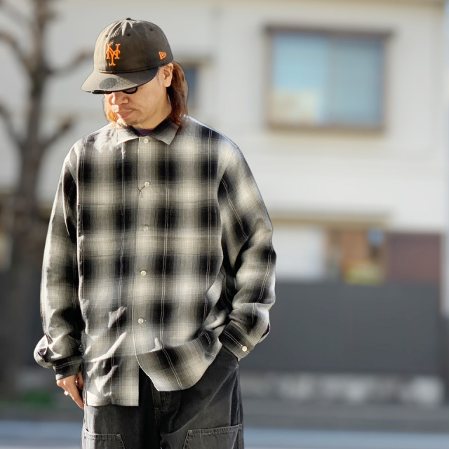 TOWN CRAFT / 60S OMBRE PLAID SHIRT MADE IN JAPAN