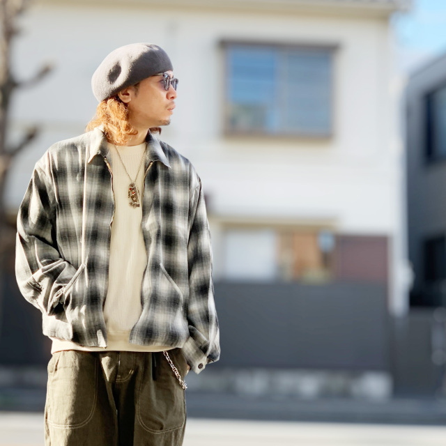 TOWNCRAFT / 50S ROCKBILLY RAYON JACKET