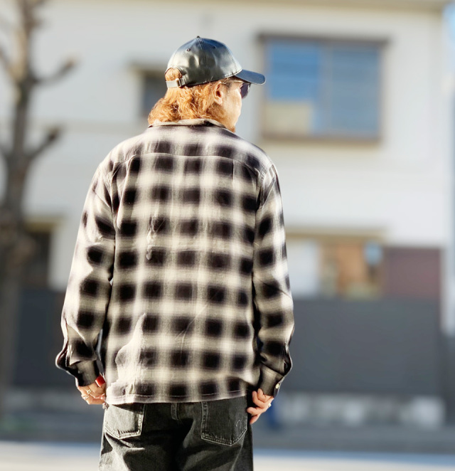TOWN CRAFT / 60S OMBRE CHECK LOOP COLLAR SHIRTS