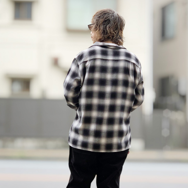 TOWN CRAFT / 60S OMBRE CHECK LOOP COLLAR SHIRTS