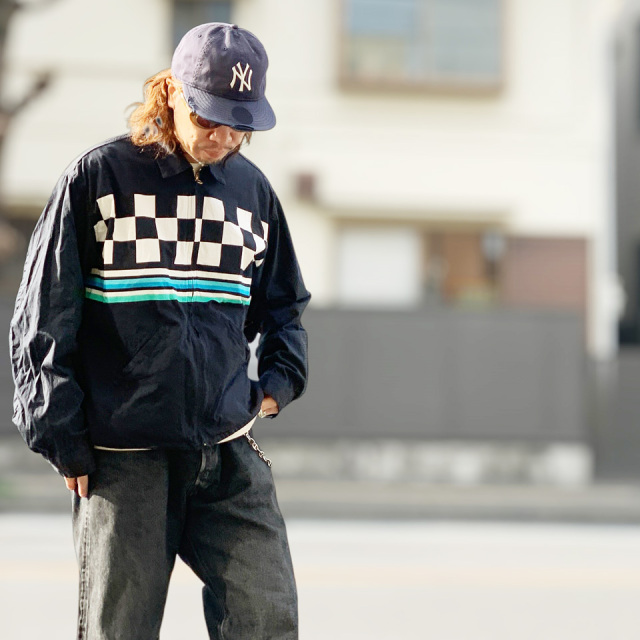 TOWNCRAFT / PRINTED ROCKABILLY BLOUSON