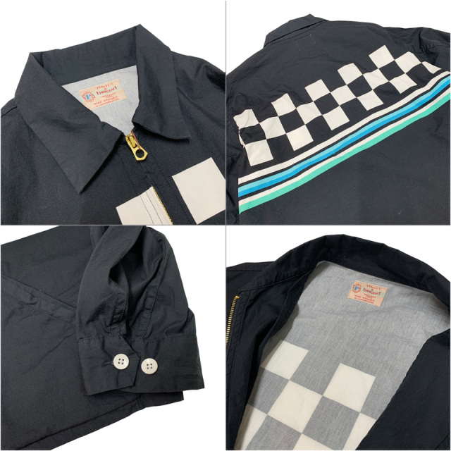TOWNCRAFT / PRINTED ROCKABILLY BLOUSON