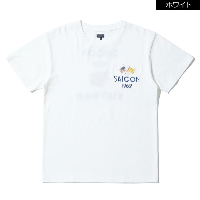 テーラー東洋 ベトジャン L 刺繍 SAIGON VIETNAM ホワイト 白 TAILOR TOYO テーラー東洋 コットンツイル|パンサー|ベトジャン