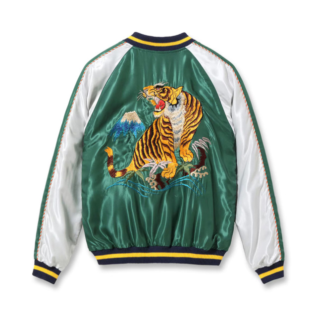 テーラー東洋 / Mid 1950s Style Acetate Souvenir Jacket “ROARING