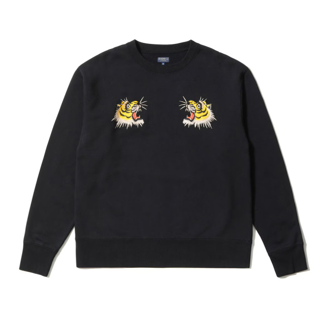 テーラー寅吉 テーラー東洋 / SUKA CREW SWEAT EMBROIDERED “TIGER”