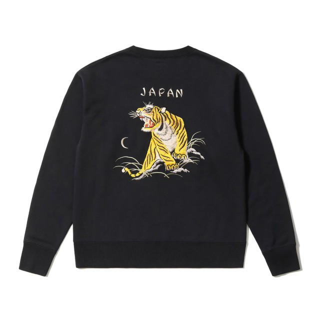 テーラー東洋 / SUKA CREW SWEAT EMBROIDERED “TIGER”
