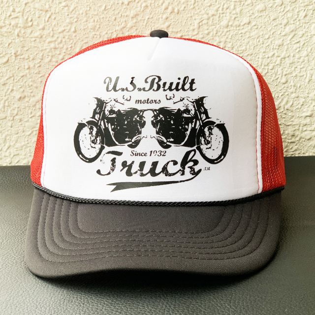 TRUCK BRAND / BIKE U.S BUILT MOTORS TRUCKER CAP