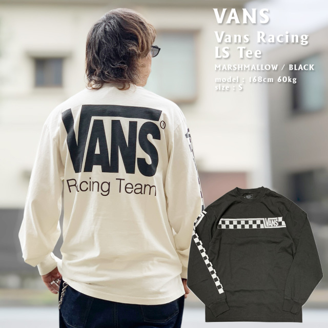 全2色 VANS バンズ ヴァンズ RACING LS TEE