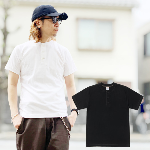 WHITESVILLE / HENLEY NECK PACK T-SHIRT
