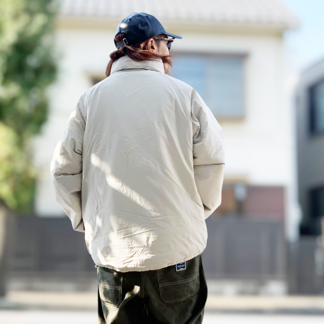 【クランク】ジャケット　キルティング　XLサイズ　ホワイト　ダブルジップ WILD THINGS / HAPPY JACKET TYPE2