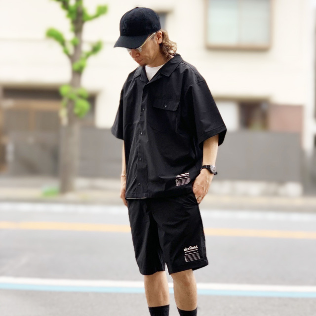 WILD THINGS / OPEN COLLAR POCKET SHIRT