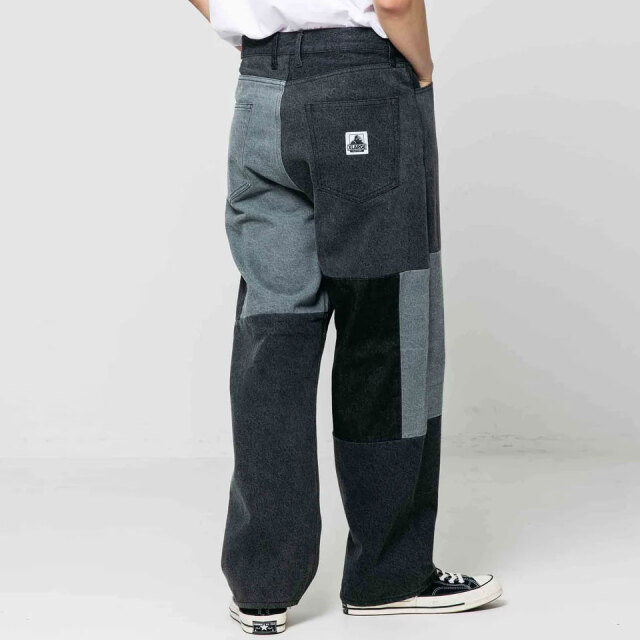 クリスマス特集2022 xlarge エクストララージ パッチワークパンツ 32