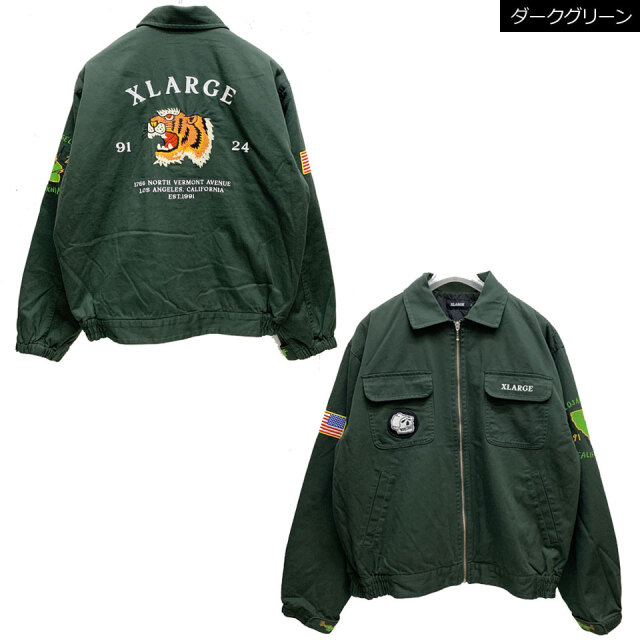 XLARGE / TIGER EMBROIDERY VIETNAM JACKET
