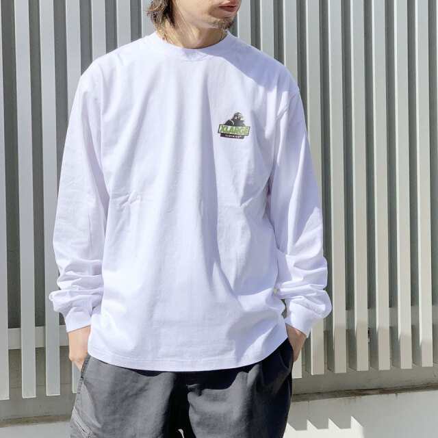 XLARGE - XLARGEのキッズ☆ロンＴ‪💚🖤2枚セットの通販 by cadeau de bonheur ෆ‪｜エクストララージならラクマ‬‬ XLARGE ロンT（長袖）黒緑セット