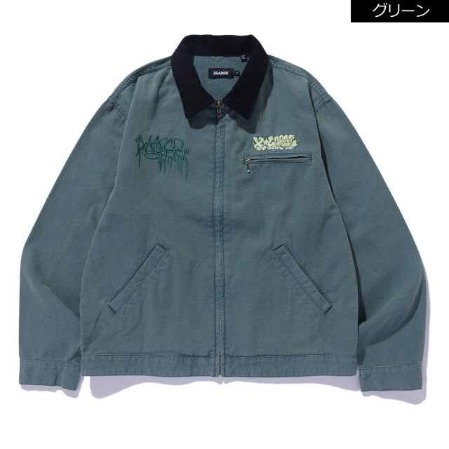 XLARGE / OVERDYED WORK JACKET