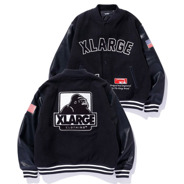 XLARGE / OG LOGO VARSITY JACKET