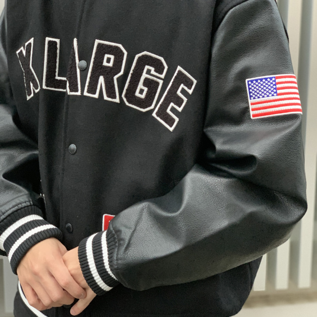 XLARGE / OG LOGO VARSITY JACKET 
