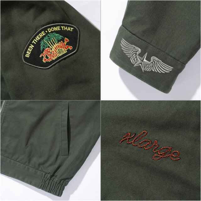 XLARGE / PEACE SQUAD VIETNAM JACKET