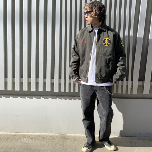 XLARGE ベトナム　ジャケット XLARGE 全2色 エクストララージ ベトジャン TIGER EMBROIDERY