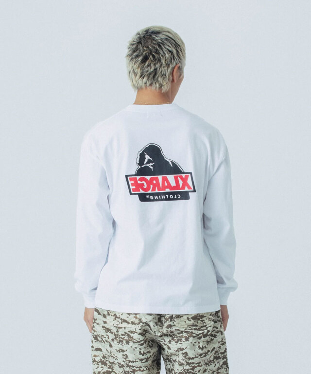 XLARGE / BACK SIDE OG L/S TEE