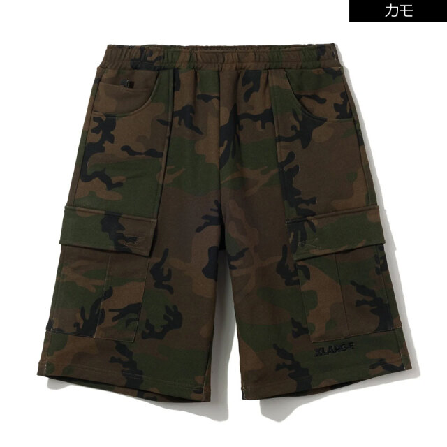 XLARGE エクストララージ EMBROIDERED LOGO CARGO SHORT PANTS