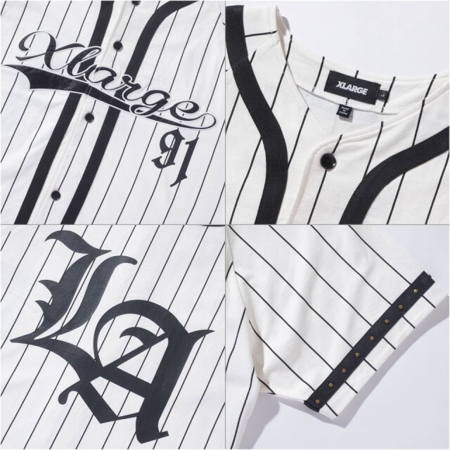X-LARGE ベースボールシャツ 18｜Yahoo!フリマ（旧PayPayフリマ）