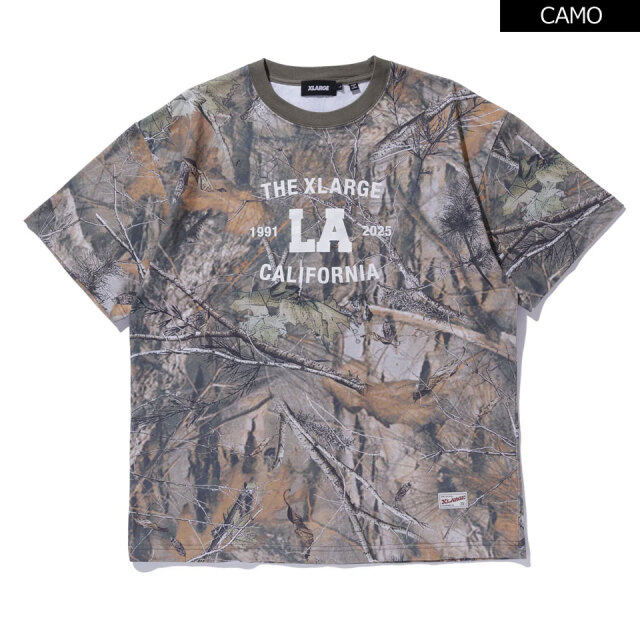 XLARGE / TREE CAMO S/S TEE